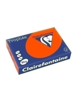 Papel Color A4 Trophee 80G 500H Rj.Carde