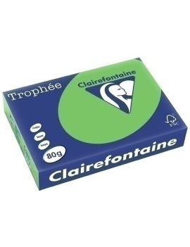 Papel Color A4 Trophee 80G 500H Verde Me