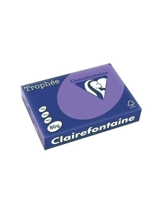 Papel Color A4 Trophee 80G 500H Violeta