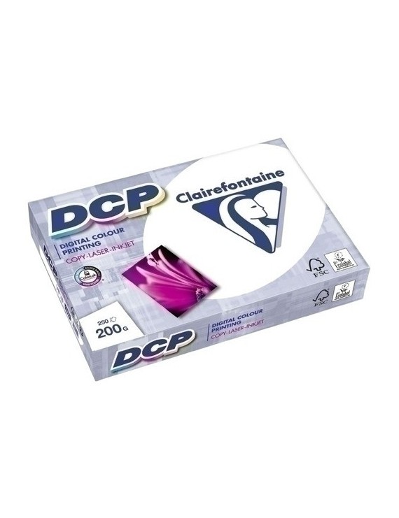 Papel A3 Clairefontaine Dcp 200G 250H