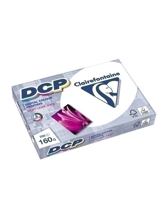 Papel A4 Clairefontaine Dcp 160G 250H