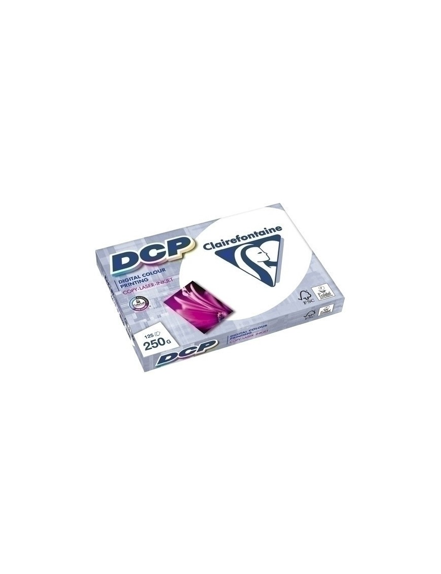 Papel A4 Clairefontaine Dcp 250G 125H