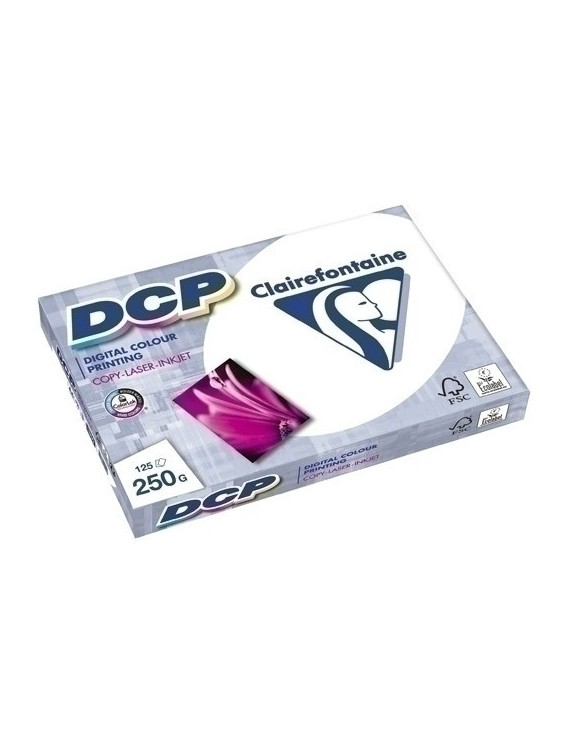 Papel A4 Clairefontaine Dcp 250G 125H