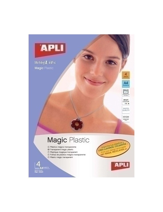 Papel Ink-Jet A4 Plastico Magico Tran 4H