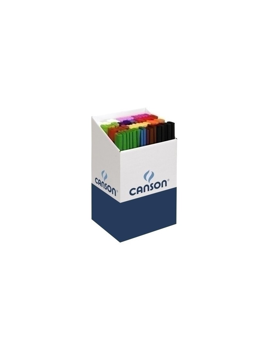 Papel Crepe Canson 40G 0,5X2,5  Exp.60 V