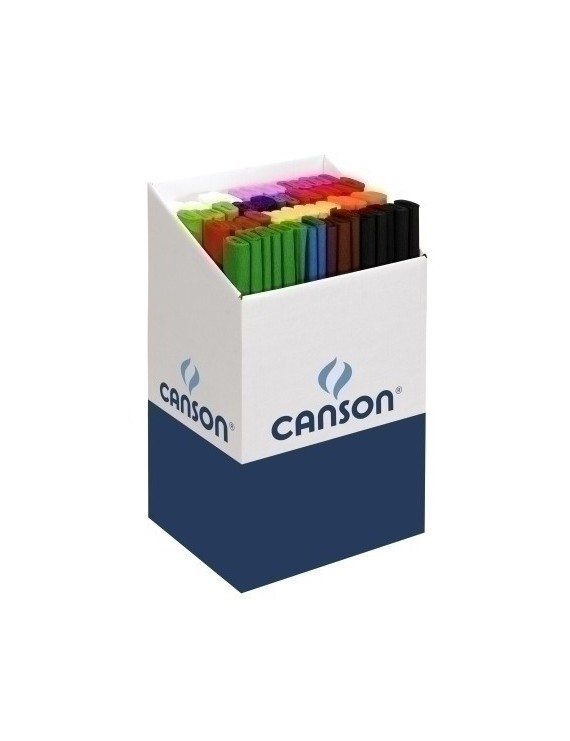 Papel Crepe Canson 40G 0,5X2,5  Exp.60 V