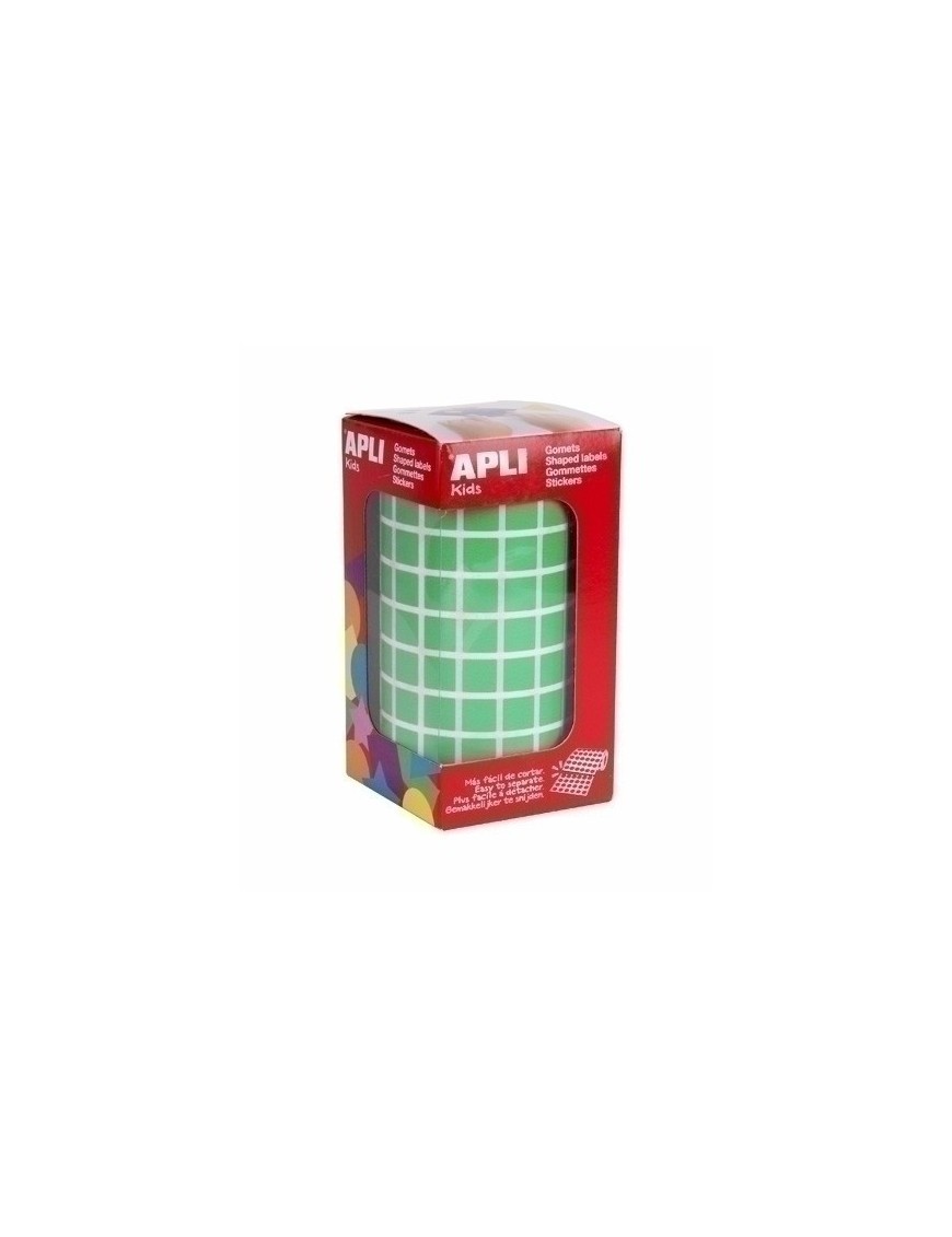 Gomets Apli (04874) Rl.59H Cuad.10 Verde