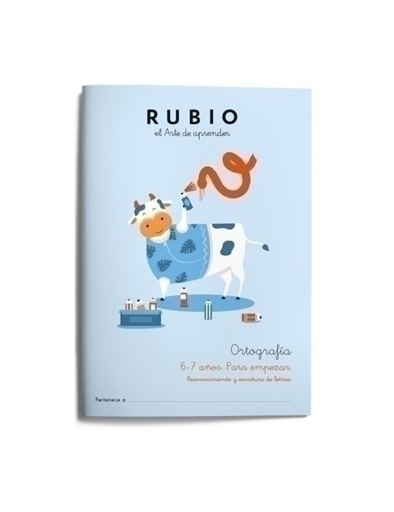 Cuaderno Rubio Ortografia 1 6-7 Años