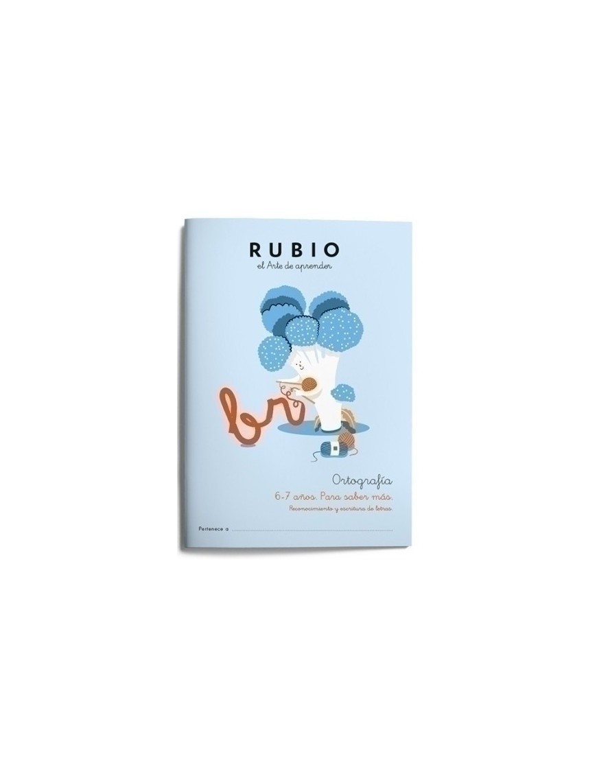 Cuaderno Rubio Ortografia 2 6-7 Años
