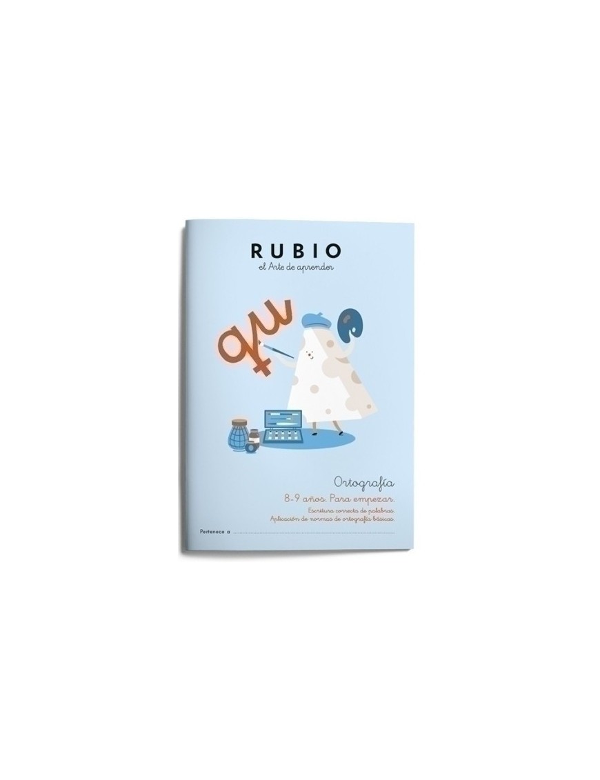 Cuaderno Rubio Ortografia 3 8-9 Años
