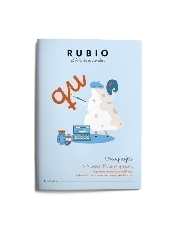 Cuaderno Rubio Ortografia 3 8-9 Años