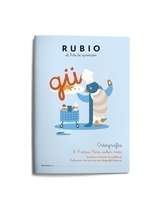 Cuaderno Rubio Ortografia 4 8-9 Años