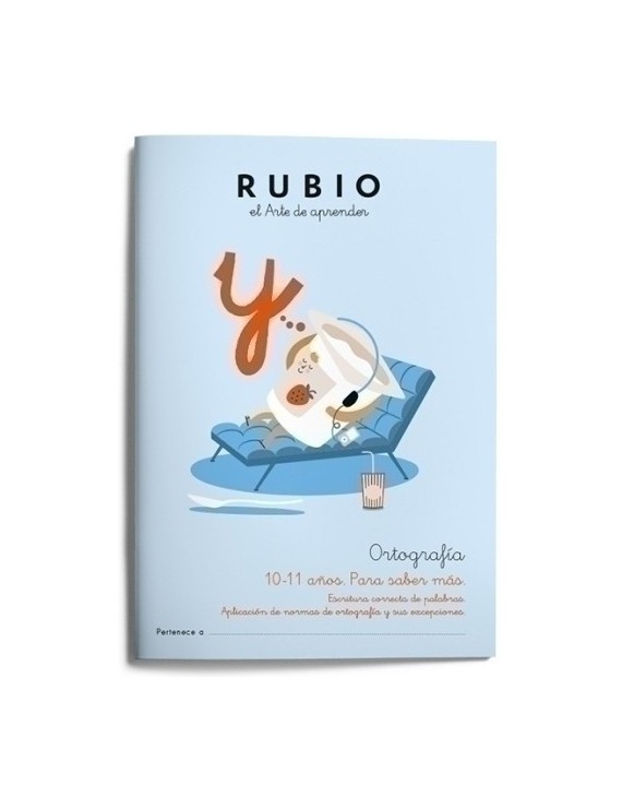 Cuaderno Rubio Ortografia 6 10-11 Años
