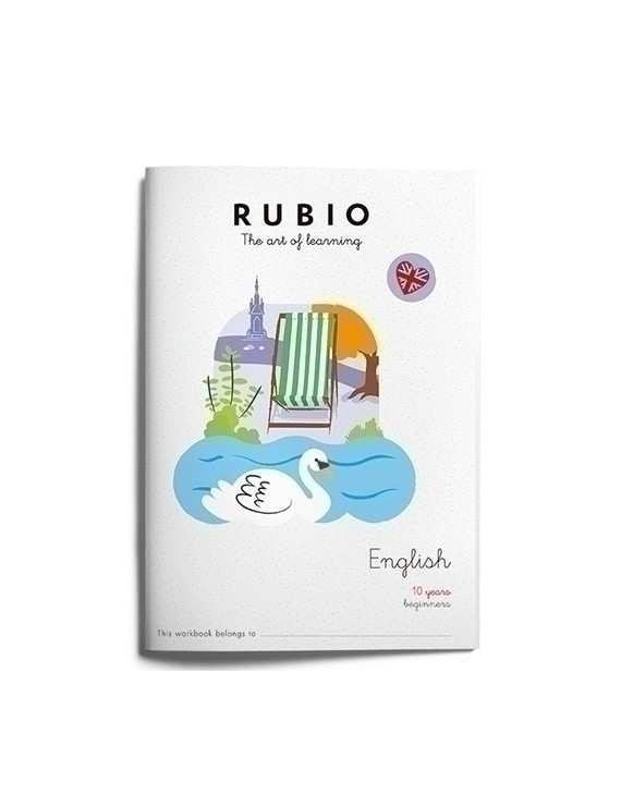 Cuaderno Rubio A4  English Beginners 10