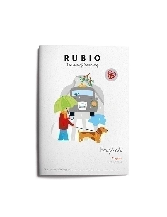 Cuaderno Rubio A4  English Beginners 11