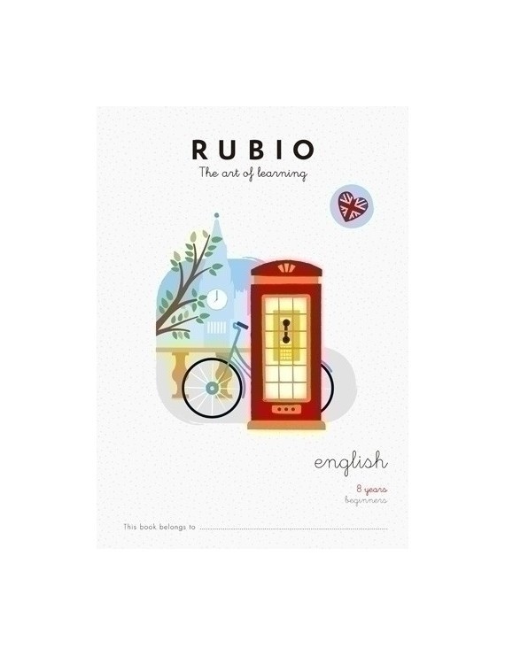 Cuaderno Rubio A4 In English Beginners 8