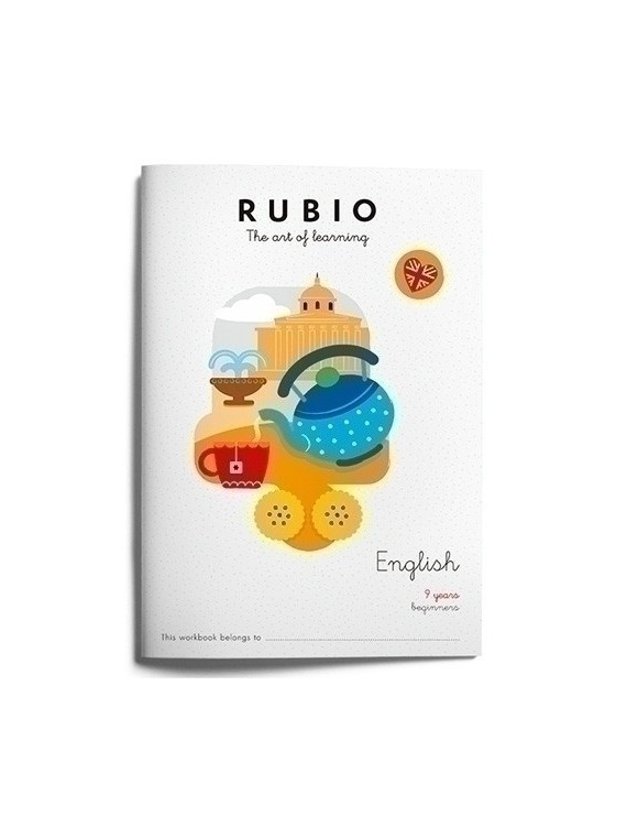 Cuaderno Rubio A4  English Beginners 9