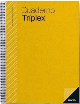 Cuaderno Profesor Additio Triplex 225X31