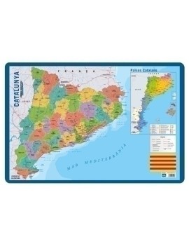 Lamina Escolar Erik Mapa Catalunya (Cat)