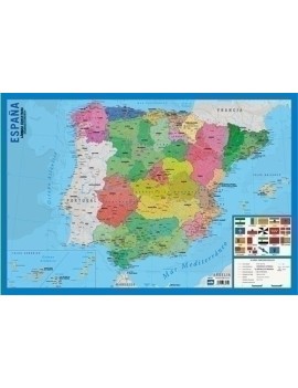 Lamina Escolar Erik Mapa España