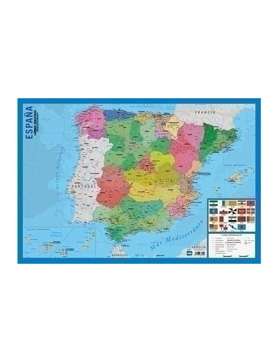 Lamina Escolar Erik Mapa España