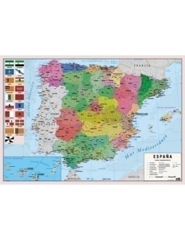 Vade Sobremesa Erik Escolar Mapa España