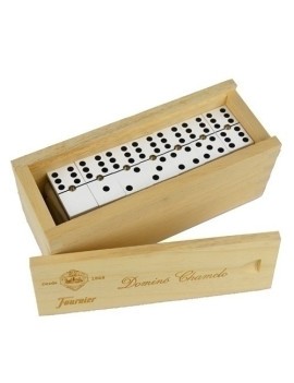 Juego Domino Chamelo Celuloide C/ Madera