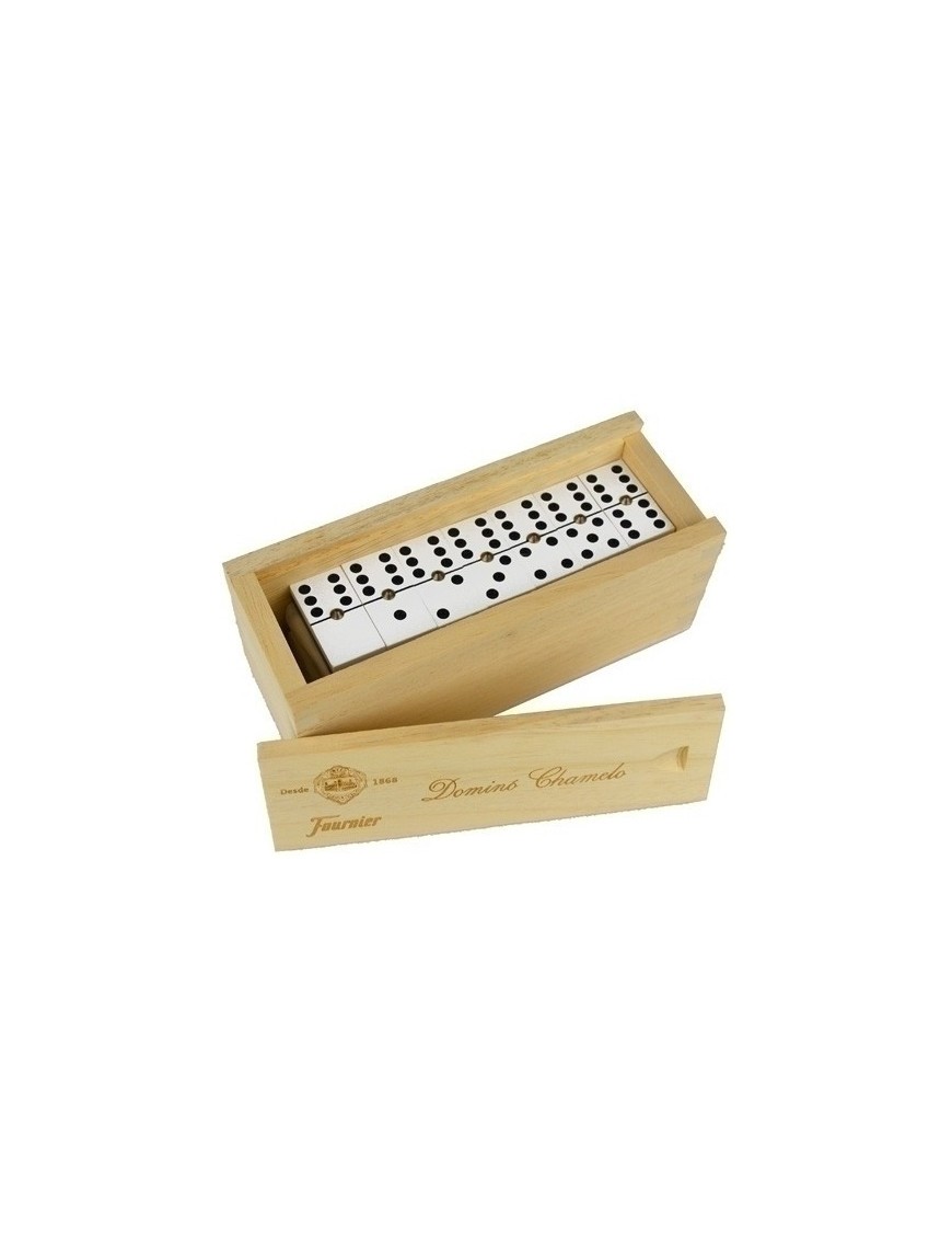 Juego Domino Chamelo Celuloide C/ Madera