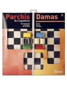 Juego Parchis Damas 40 Ctm C/Accesor