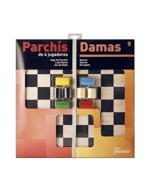 Juego Parchis Damas 40 Ctm C/Accesor