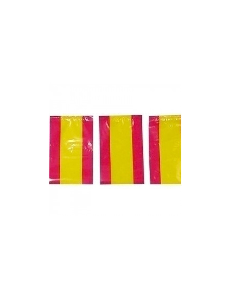 Banderas Plastico Española B-50 Mts