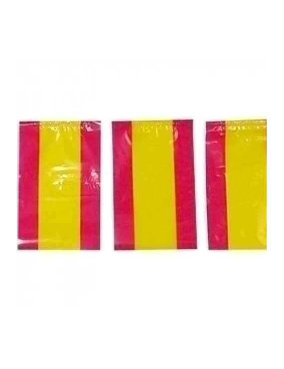 Banderas Plastico Española B-50 Mts