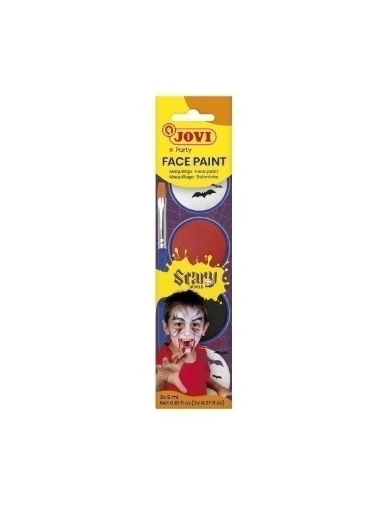 Maq.Jovi Scary Bote 8 Ml Cj.6 Surtidos