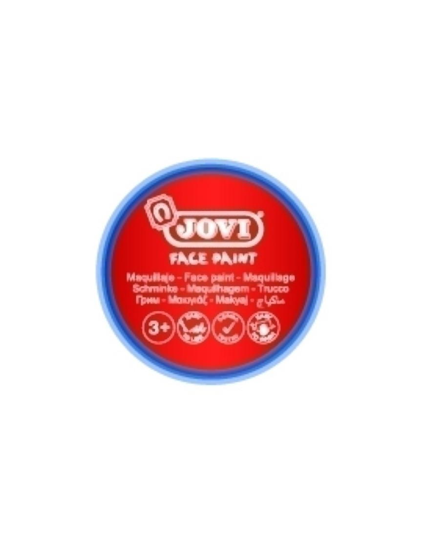 Maquill.Jovi Crema Bote 8 Ml Cj.6 Rojo