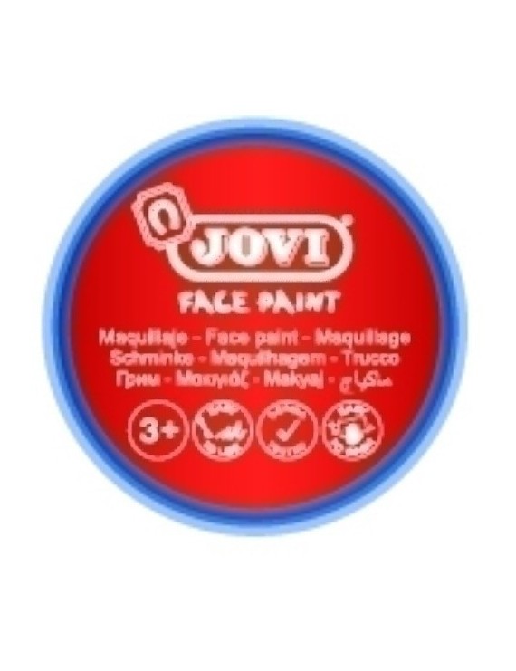 Maquill.Jovi Crema Bote 8 Ml Cj.6 Rojo