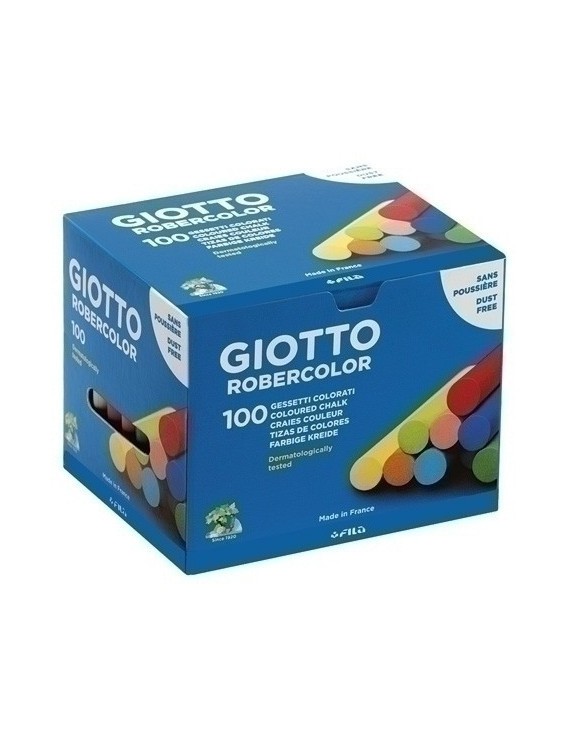 Tizas  Colores Giotto Robercolor Est.100