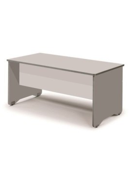 Mesa Rocada Work 160X80 Aluminio/Gris