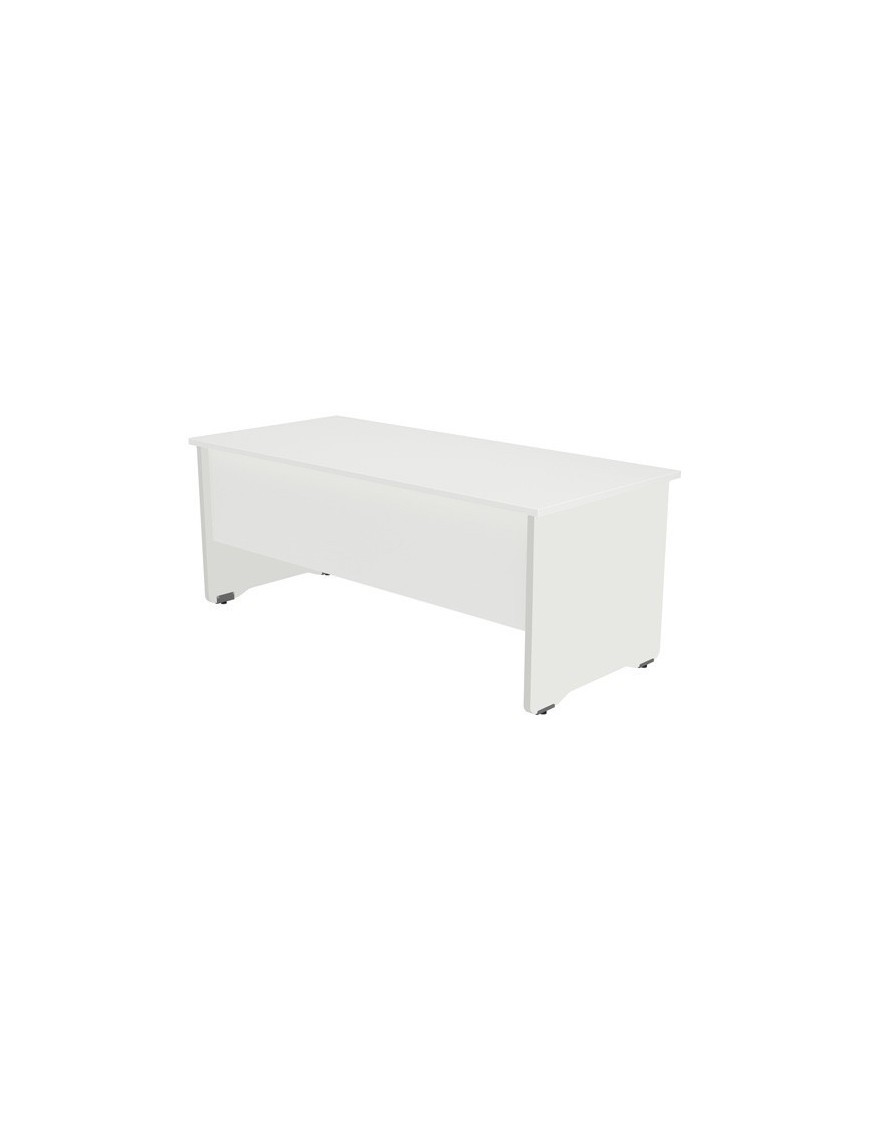 Mesa Rocada Work 160X80 Blanco/Blanco