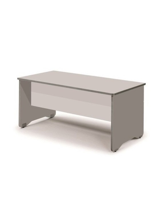 Mesa Rocada Work 180X80 Aluminio/Gris