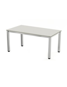 Mesa Rocada Exec. Ala 100X60 Al/Gris