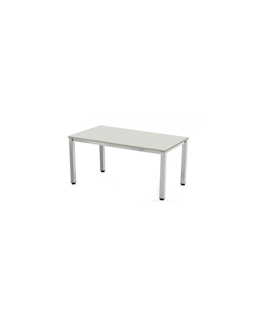 Mesa Rocada Exec. Ala 100X60 Al/Gris