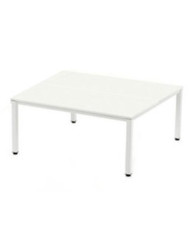 Mesa Rocada Exec. Ala 100X60 Bl/Blanco