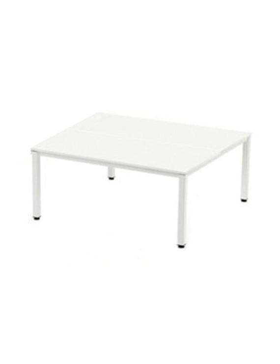 Mesa Rocada Exec. Ala 100X60 Bl/Blanco