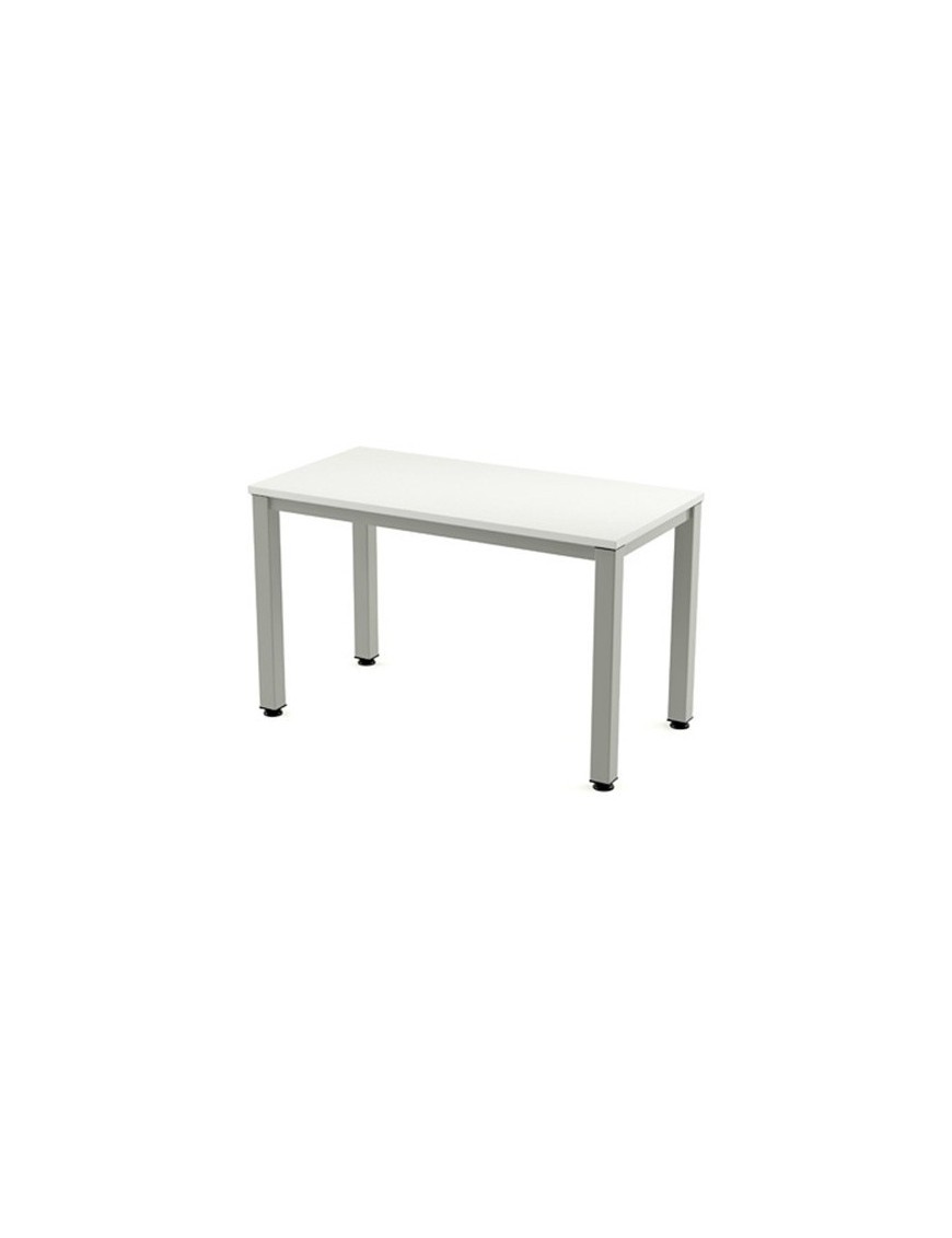 Mesa Rocada Executive 140X80 Al/Blanco