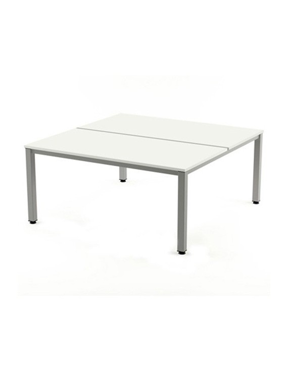 Mesa Rocada Executive 160X163 Al/Blanco