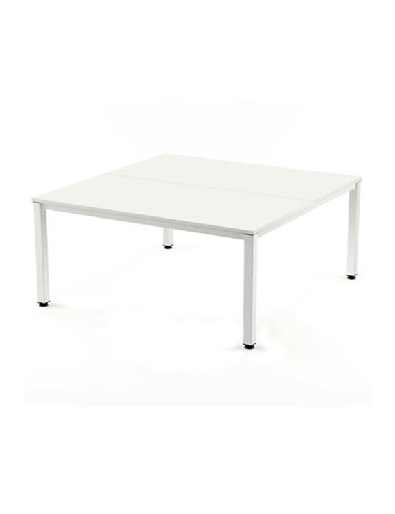 Mesa Rocada Executive 180X163 Bl/Blanco