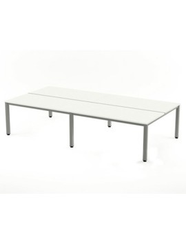 Mesa Rocada Executive 320X163 Al/Blanco