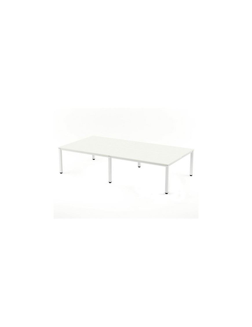 Mesa Rocada Executive 320X80 Bl/Blanco