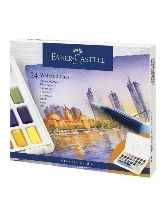 Acuarelas Faber Castell Creative E/24