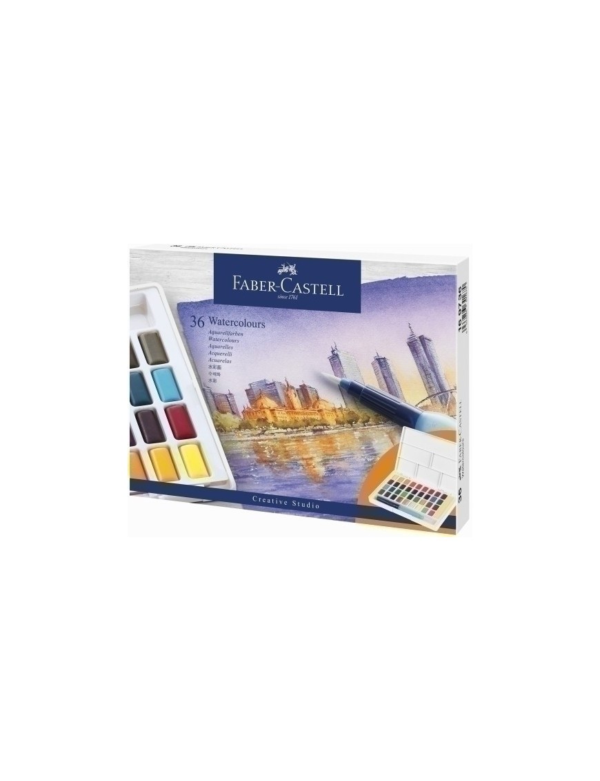 Acuarelas Faber Castell Creative E/36